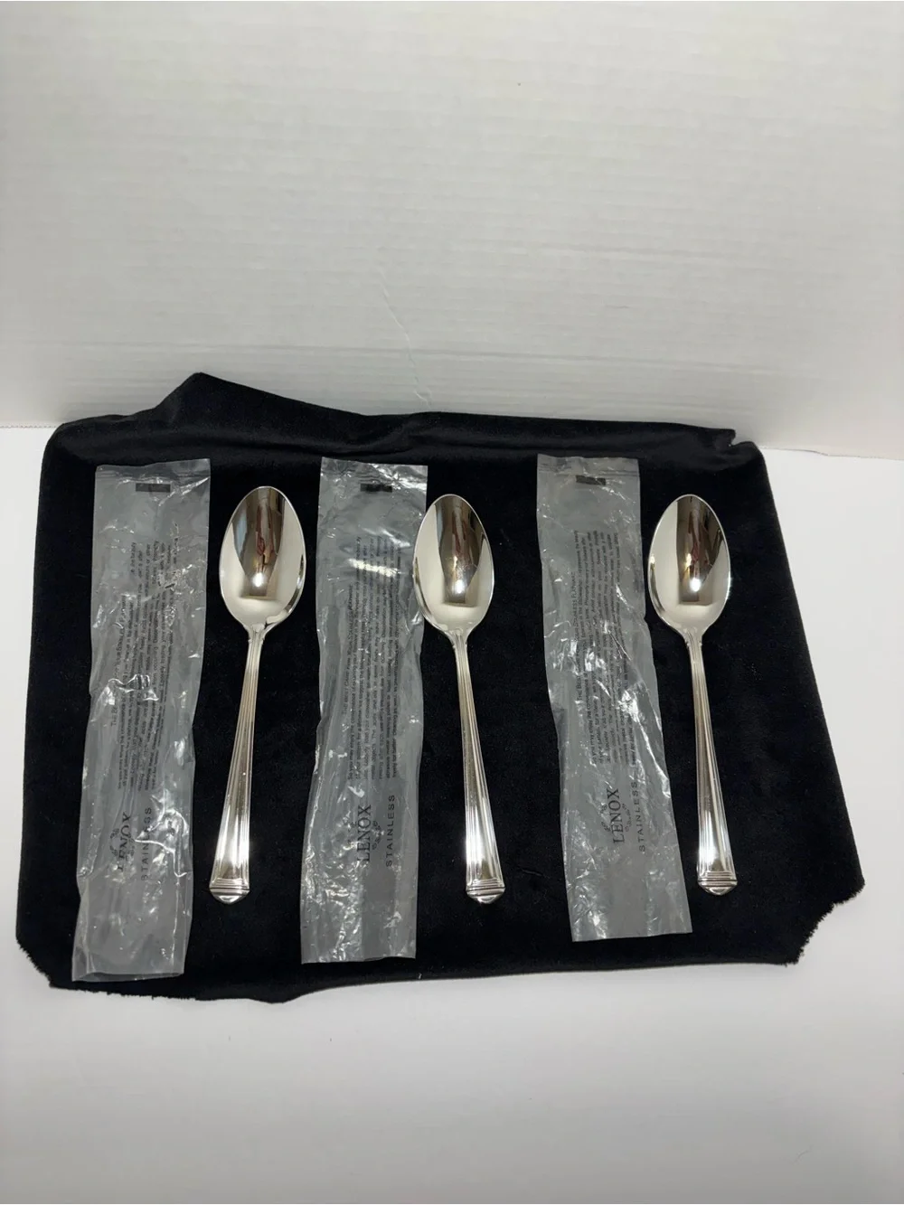 Lenox Stainless Flatware Tablespoons Set Of 3 Metropolitan Dining Replacements